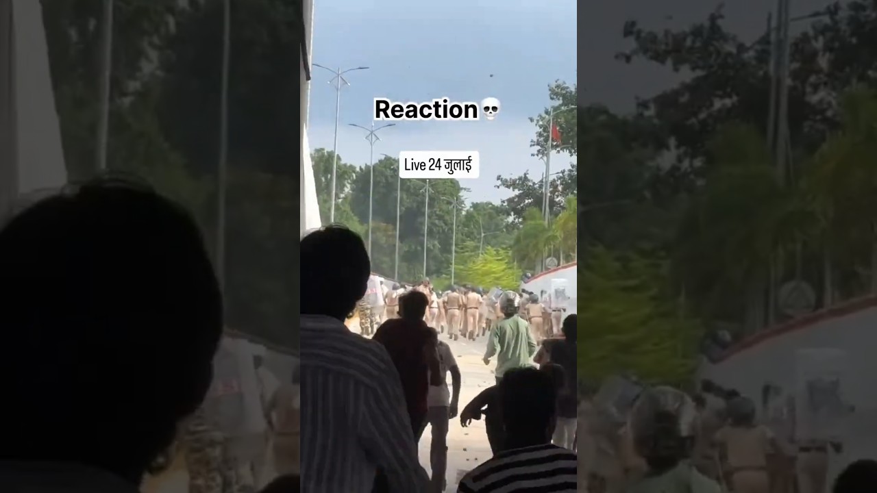 Student Vs Police Yudh Chalu hai #shorts #viralshorts