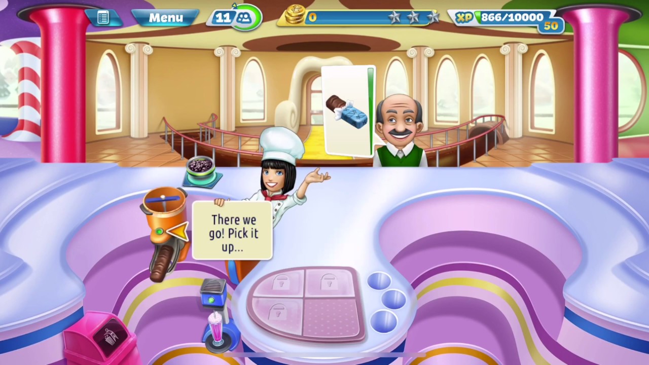 Cooking Fever – Michelle's Confectionery TUTORIAL