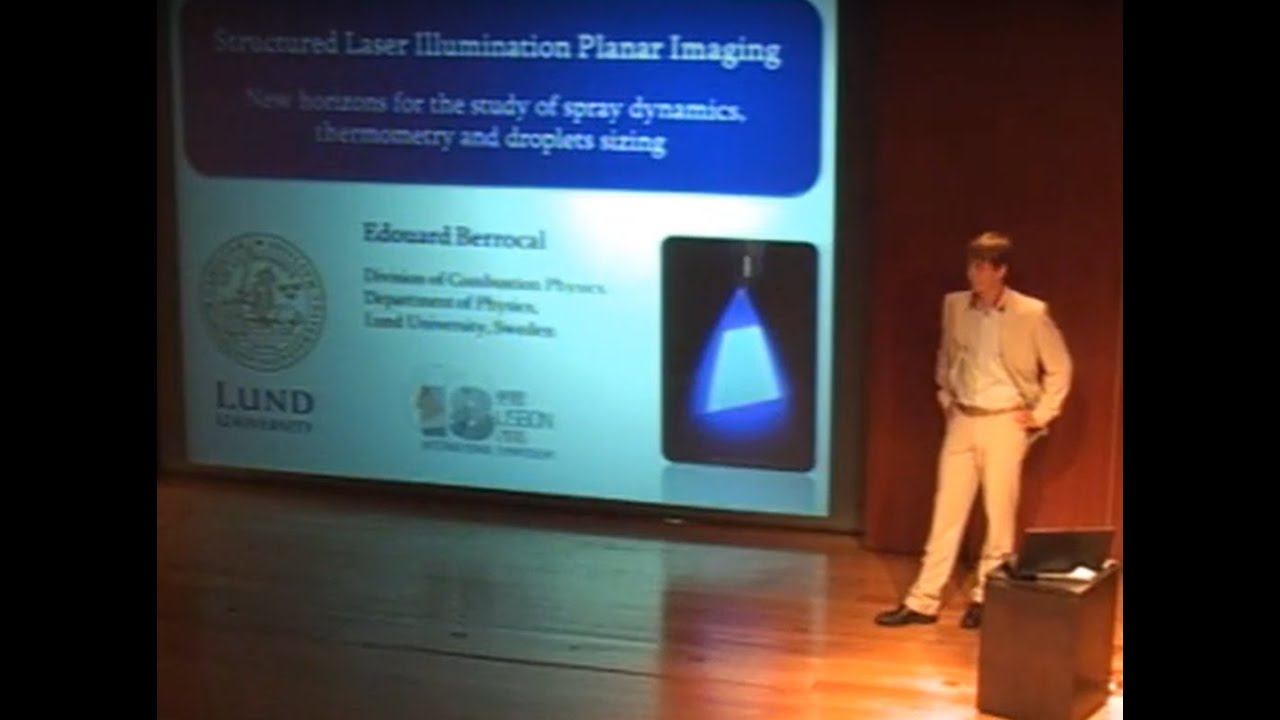 Structured Laser Illumination Planar Imaging - SLIPI