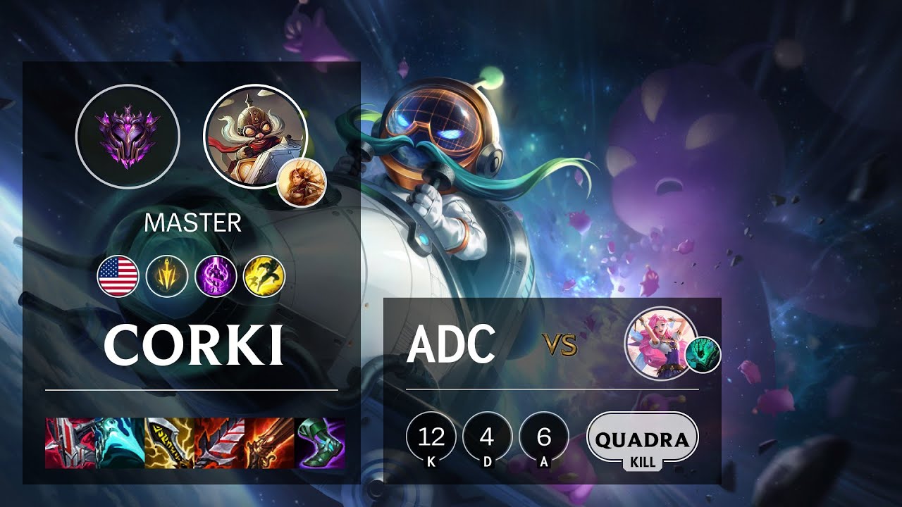 Corki ADC vs Seraphine - NA Master Patch 11.16