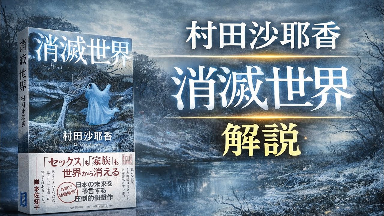 【消滅世界　村田沙耶香】実写映画化決定！人工授精により性交も性欲も無くなった世界は果たして幸せか？　常識や固定観念をぶっ壊す衝撃の良作について徹底解説！