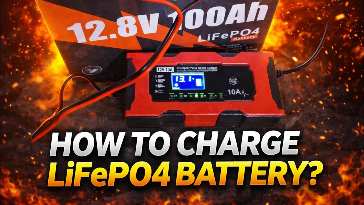 Універсальна зарядка 12V: свинцево-кислотні, AGM і LiFePO4