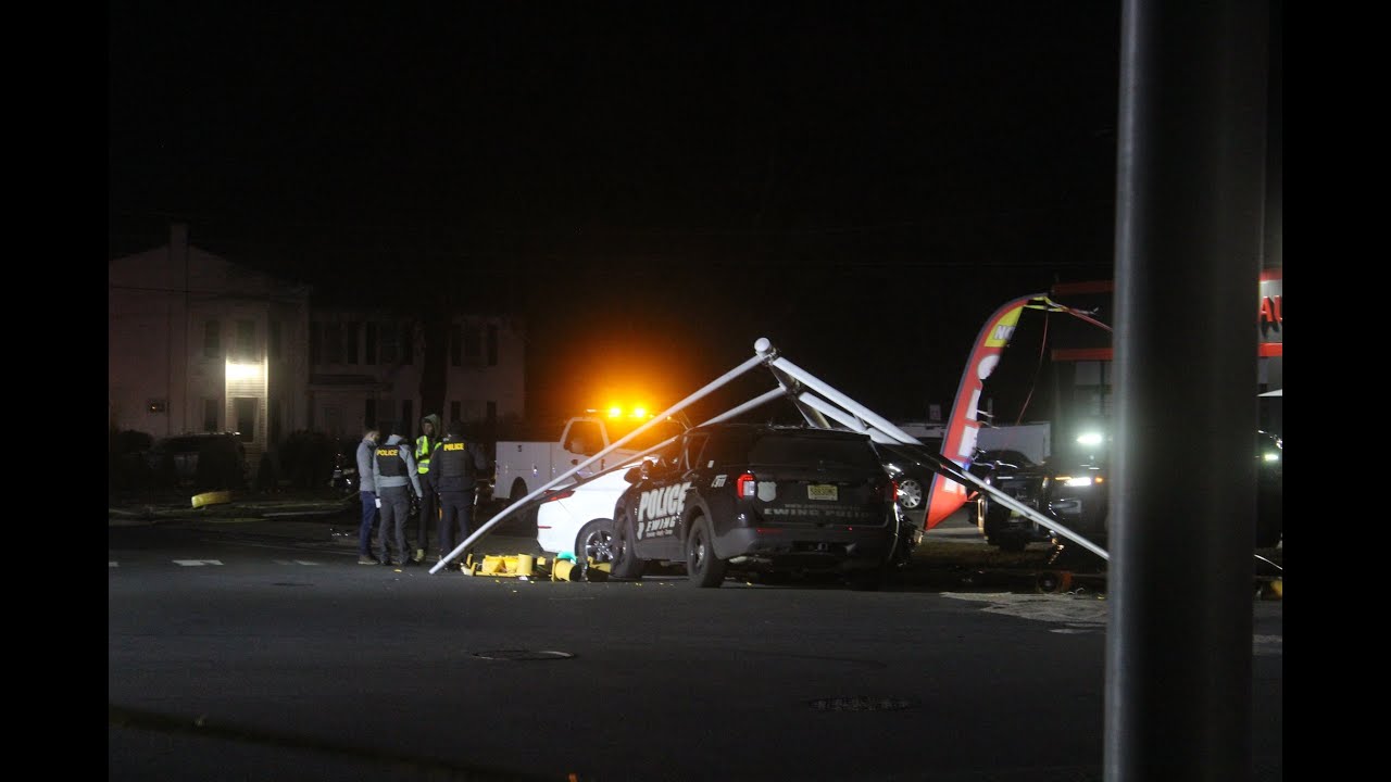 Minor Critically Injured After Police Chase Crash in Ewing Township