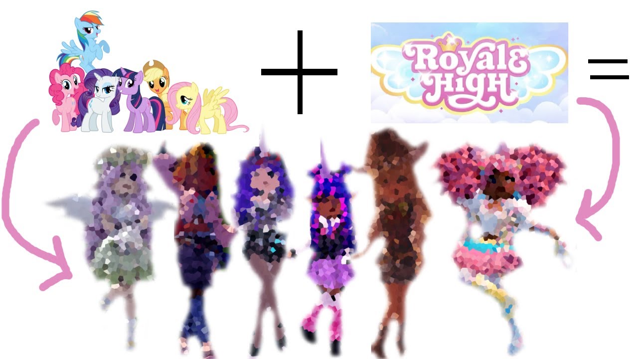 Making the Mane Six from My Little Pony in Royale High