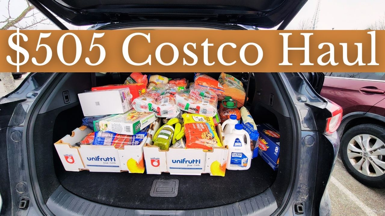 $505 Costco Grocery Haul