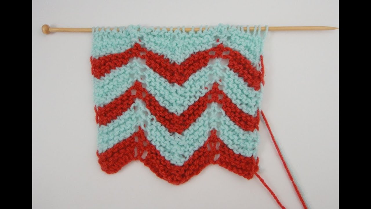 58. Punto Zigzag Combinado