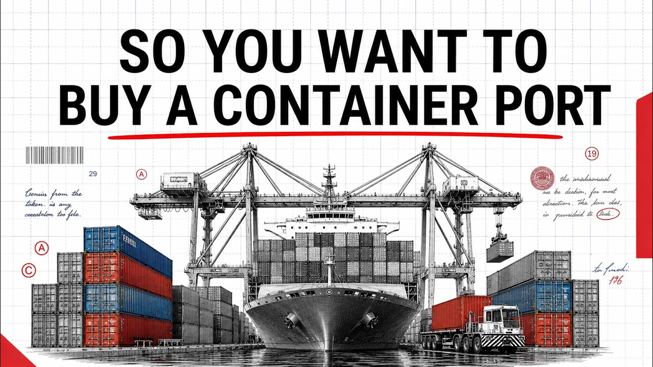 The Economics of Owning a Container Port