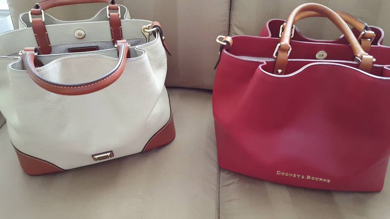 Bag Duel: Dooney & Bourke- Size Comparison Brenna vs Barlow | #DooneyVault