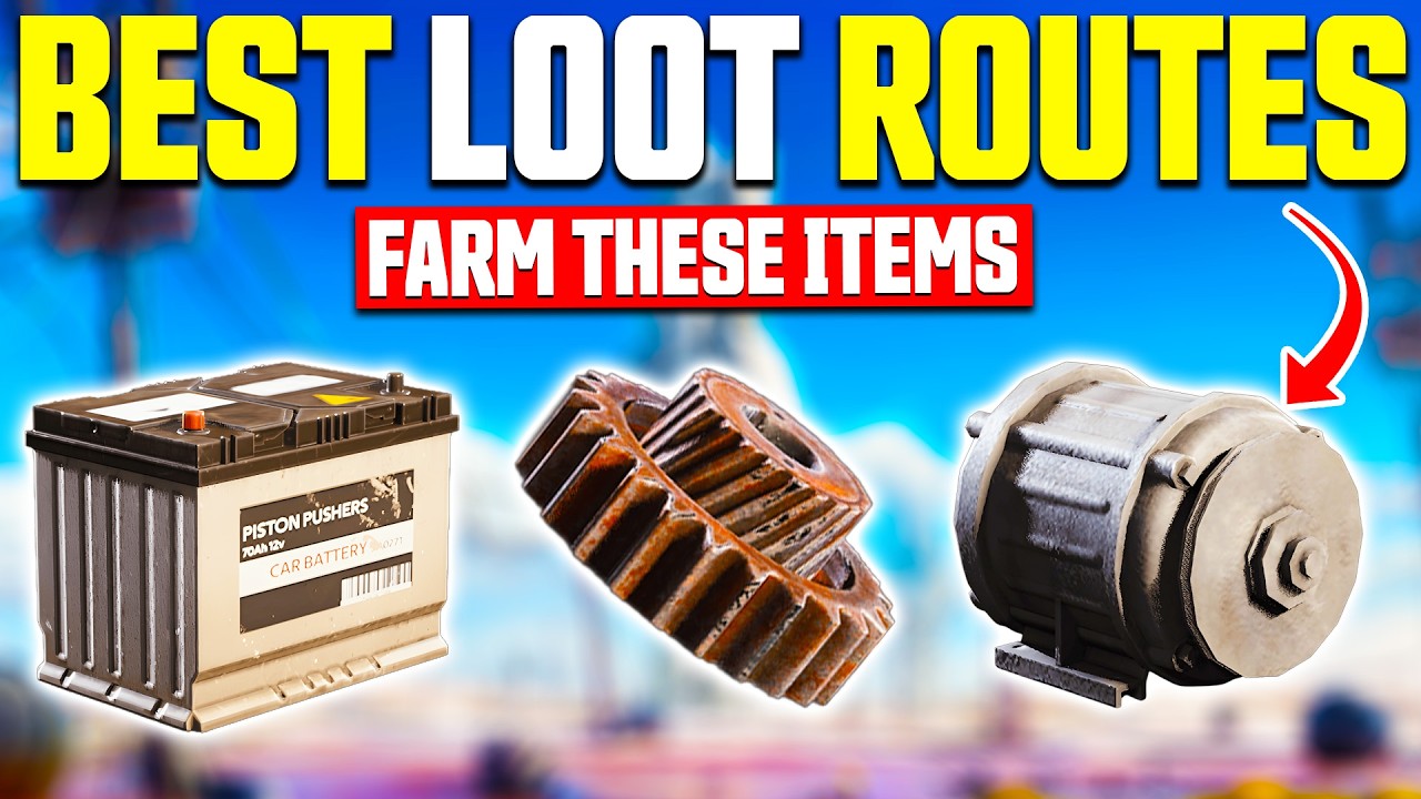 ARC Raiders Best Loot Locations // Blue Gate INSANE Loot Route for Essential Workbench Upgrade Items