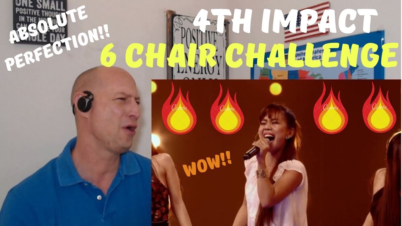4TH IMPACT - 6 CHAIR CHALLENGE | REACTION - PERFECTION!!
