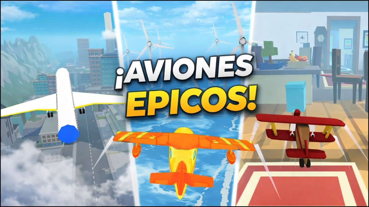 Probé Epic Plane y TODO puede volar 😱✈️ | Aviones épicos