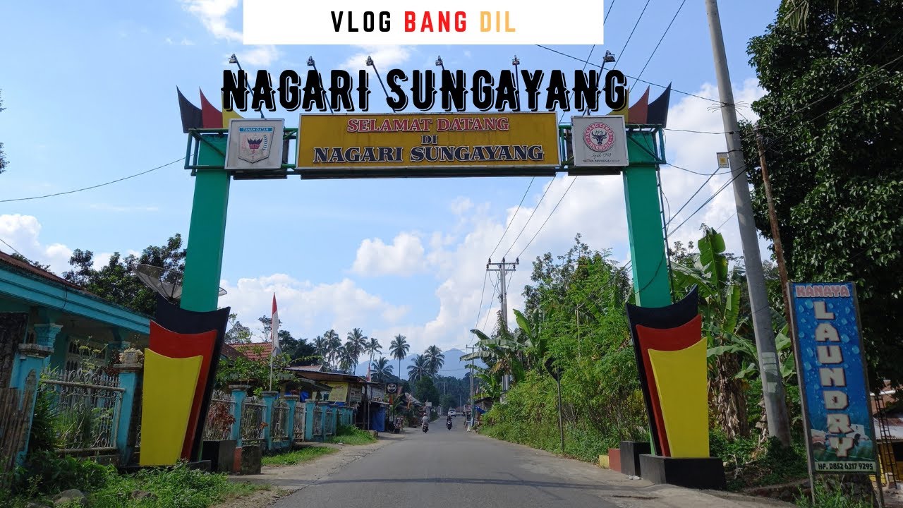 Nagari Sungayang | Street View | Part- 1