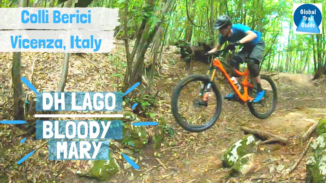 Vicenza MTB - CRASHING ON DH LAGO / BLOODY MARY - Colli Berici Mountain Biking