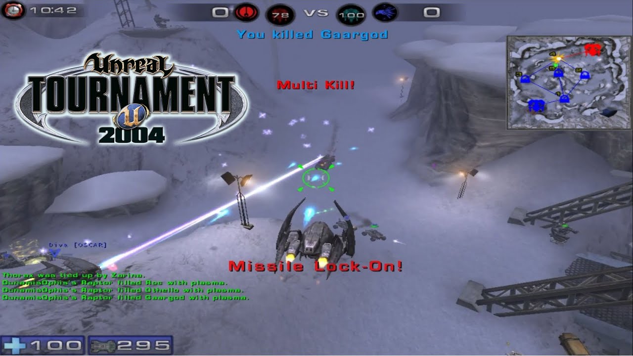 Unreal Tournament 2004 Onslaught ArcticStronghold Gameplay [DunamisOphis]