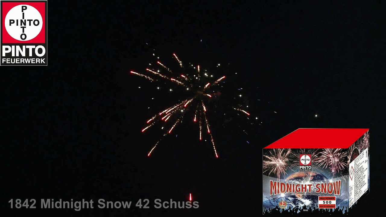 Midnight Snow - Pinto Feuerwerke