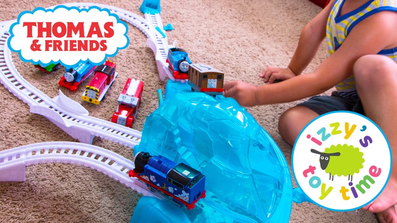 Thomas and Friends | Thomas Train Icy Mountain Drift Trackmaster | Fun Toy Trains