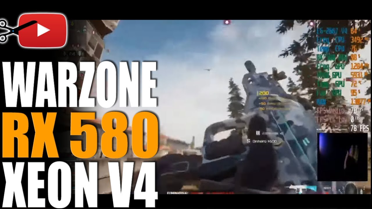 🔴 LIVE - WARZONE 5 | E5 2667 V4 + RX 580 8GB 2048 SP | MLLSE | XEON E5-2667 V4 | X99 | VERDANSK