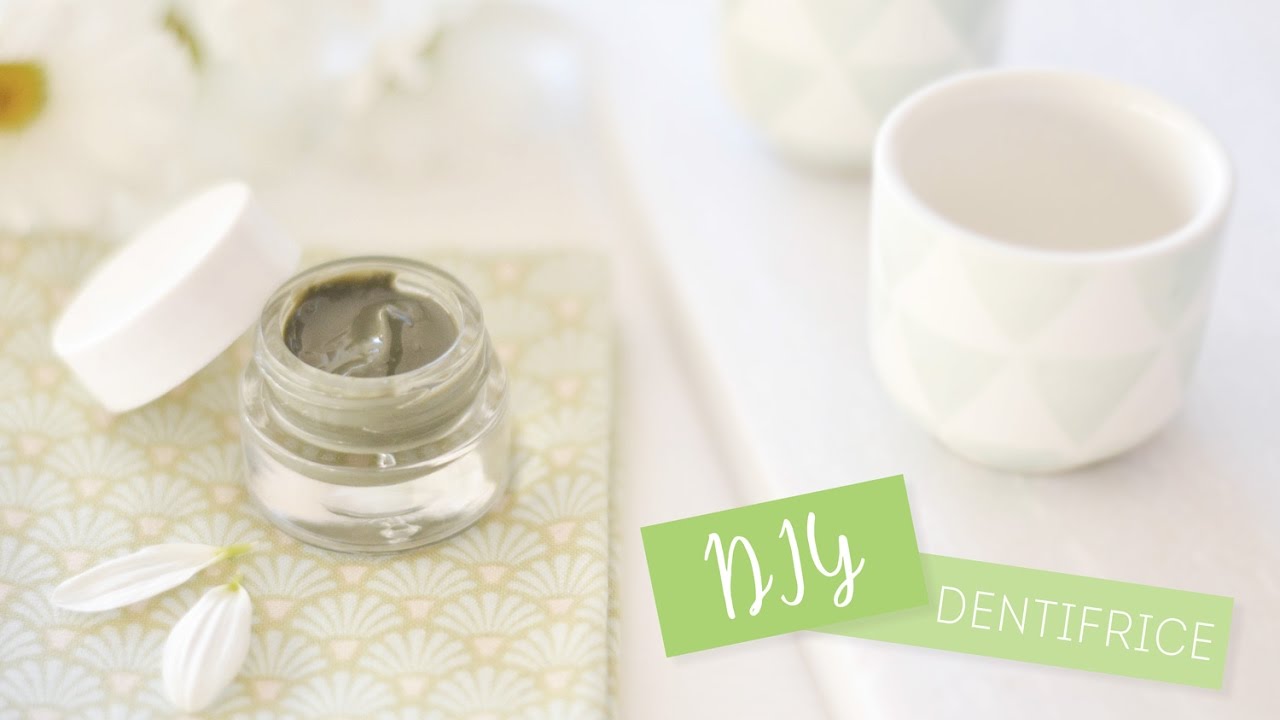 DIY Dentifrice naturel avec 3 ingredients