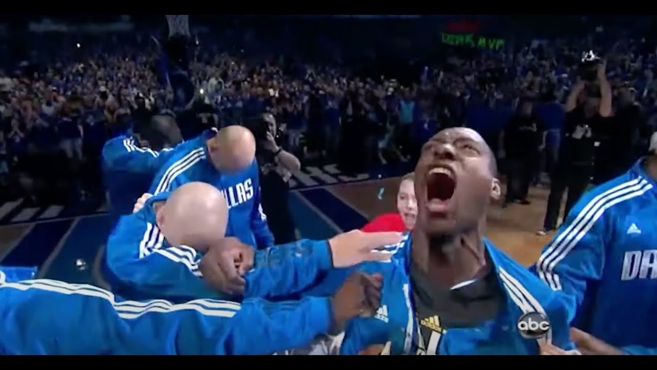 Dallas Mavericks Starting Lineup Intro NBA Finals 2011 Game 5 - THROWBACK