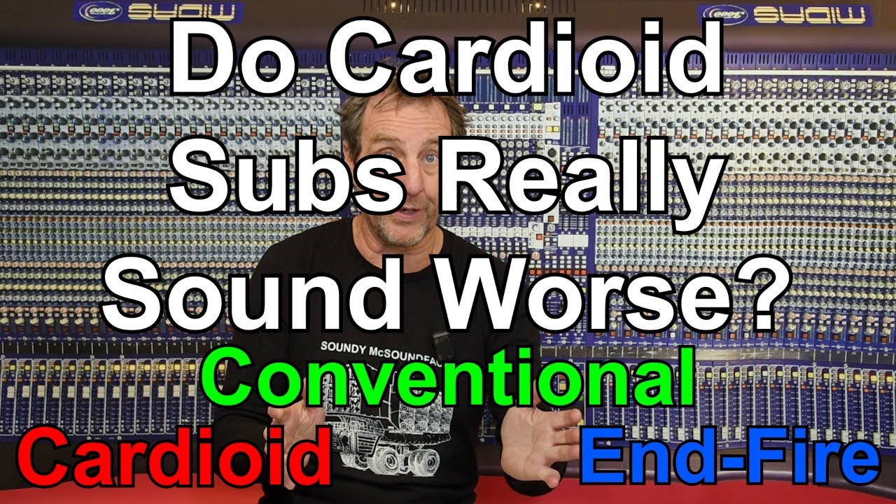 Which Subwoofer Array is Best? Cardioid, Conventional or End-Fire?