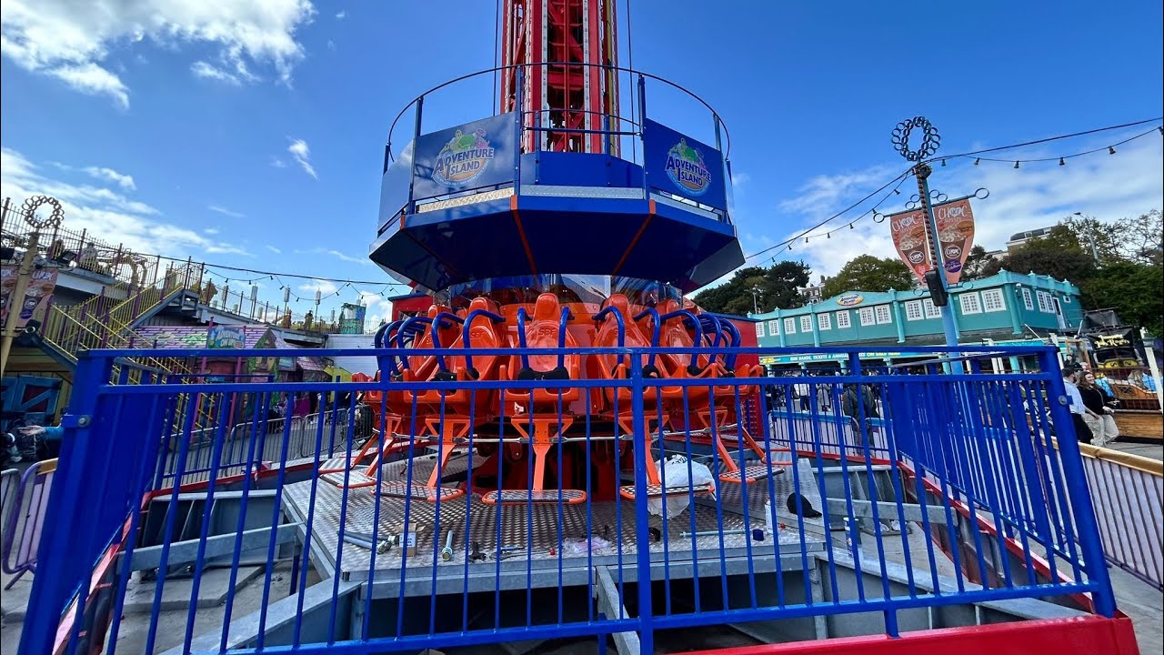 Going on #vertigo  @AdventureIsland_UK  on ride POV