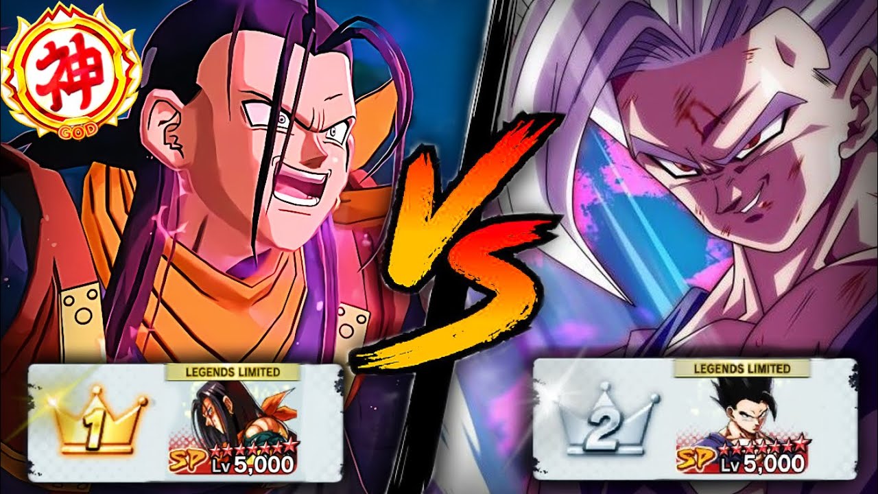 Вот как выглядит PvP-режим GOD RANK! (Dragon Ball LEGENDS)