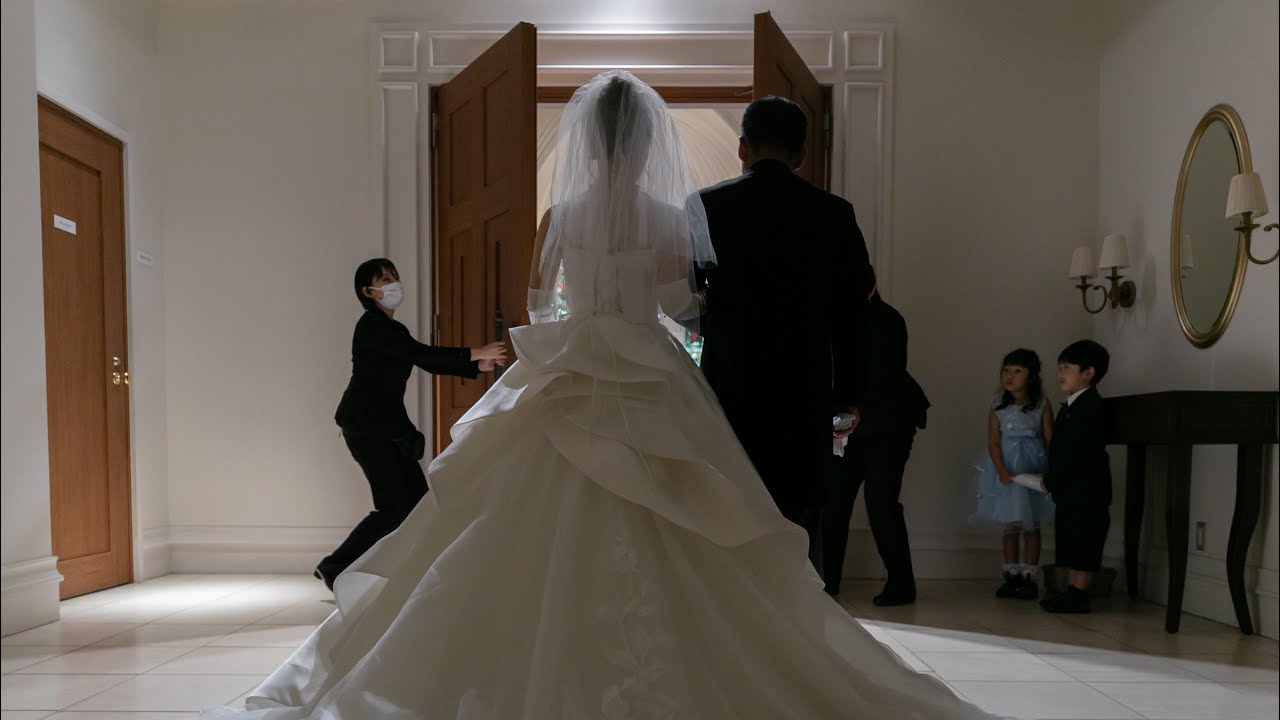 結婚式　入場　【アニヴェルセルヒルズ横浜】　#結婚式 #結婚式場 #結婚 #結婚式bgm #アニヴェルセル #アニヴェルセルヒルズ横浜 #卒花 #卒花嫁 #プレ花嫁 #プレ花嫁準備 #男の子のママ