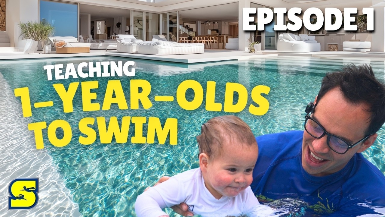 Teaching 1-Year-Olds to Swim I Episode 1