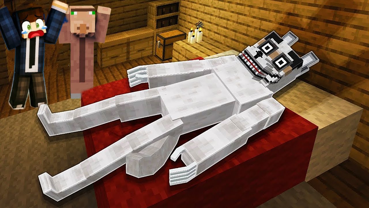 Moji Pripitomljeni Vuk Se Čudno Ponaša u Minecraftu…😓