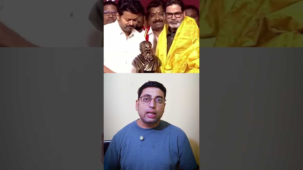 Prashant Kishore: The Mastermind Behind Thalapathy Vijay's Historic Win #shorts