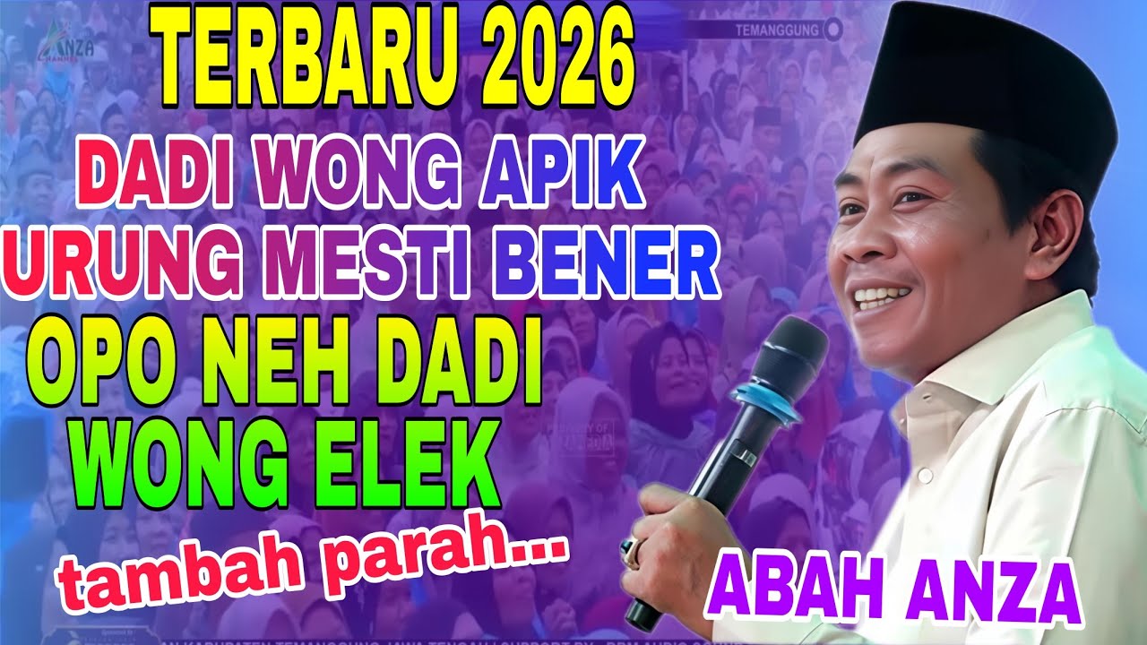 PENGAJIAN LUCU PENUH ILMU | KH ANWAR ZAHID TERBARU 2026