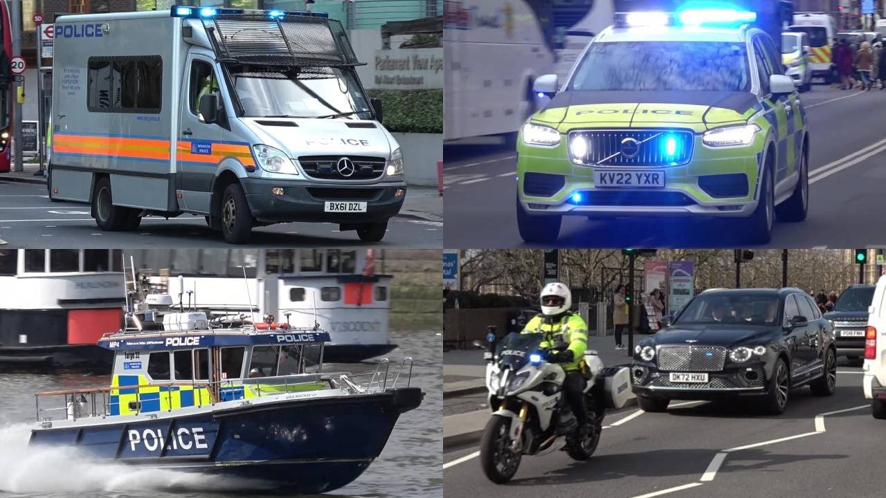 [Compilation] Metropolitan Police responding through London