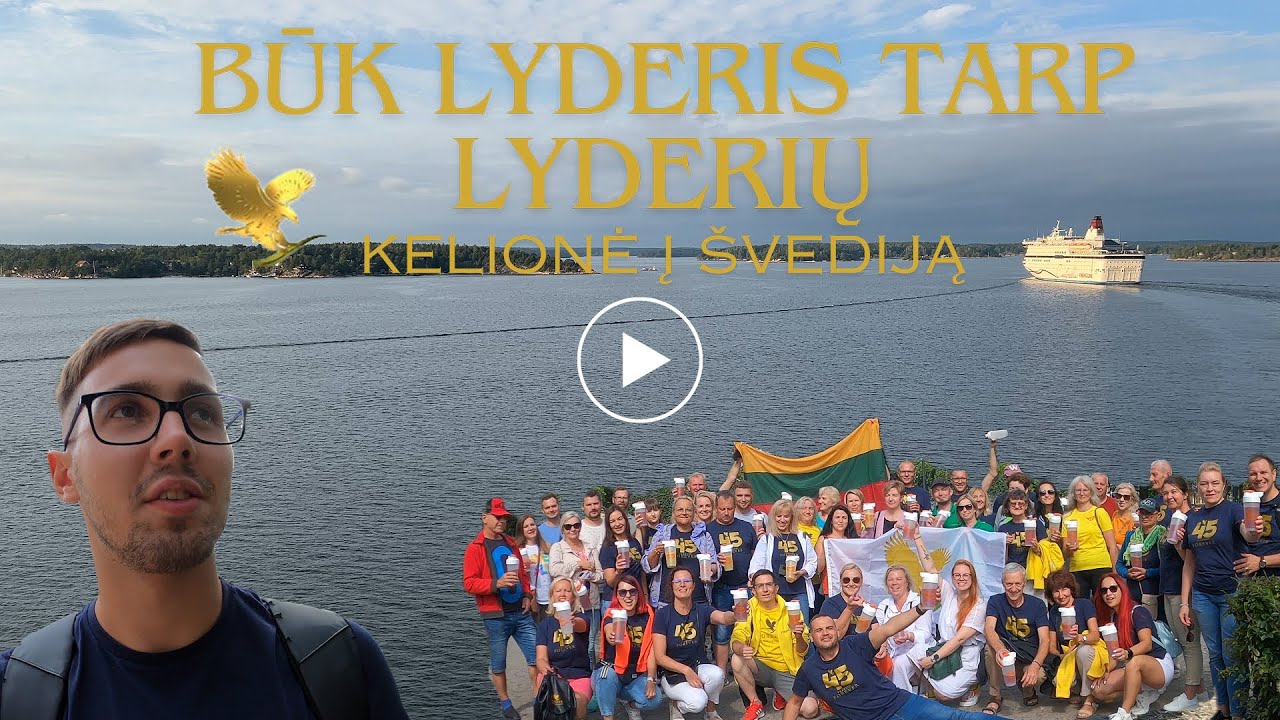Kelionės VLOGAS NR. 1 &Scaron;VEDIJA | PLAUKĖME LAIVU Į &Scaron;VEDIJĄ