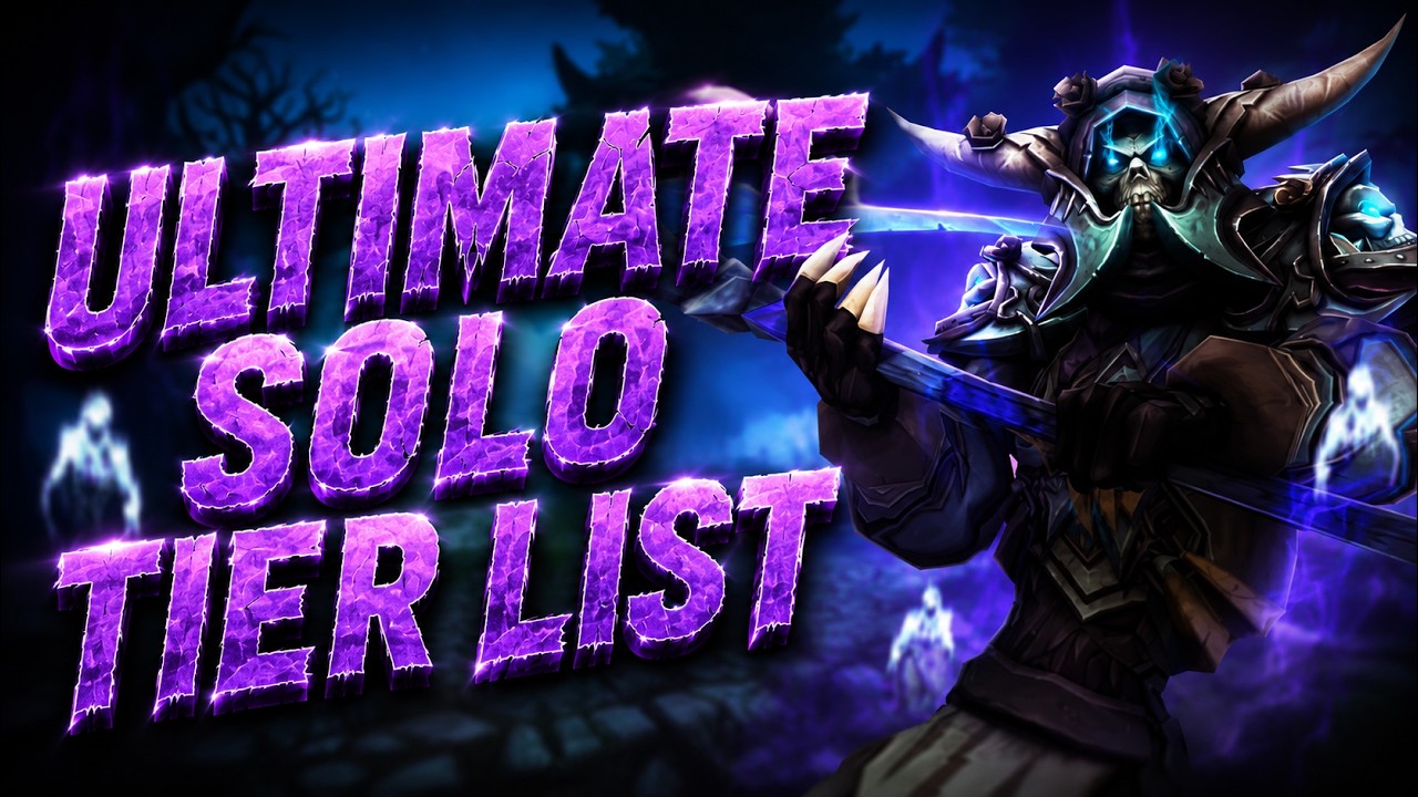 Best Solo Classes Ranked | The Ultimate Solo Tier List (Conquest of Azeroth)