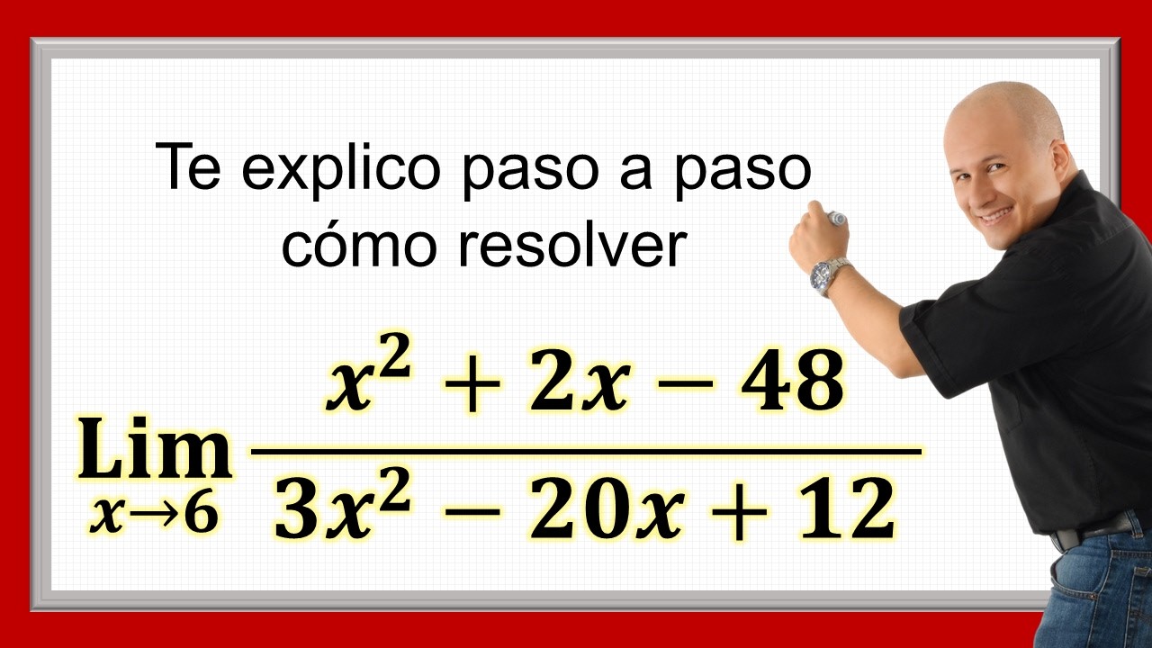 Límites algebraicos | Ej. 9 #julioprofe