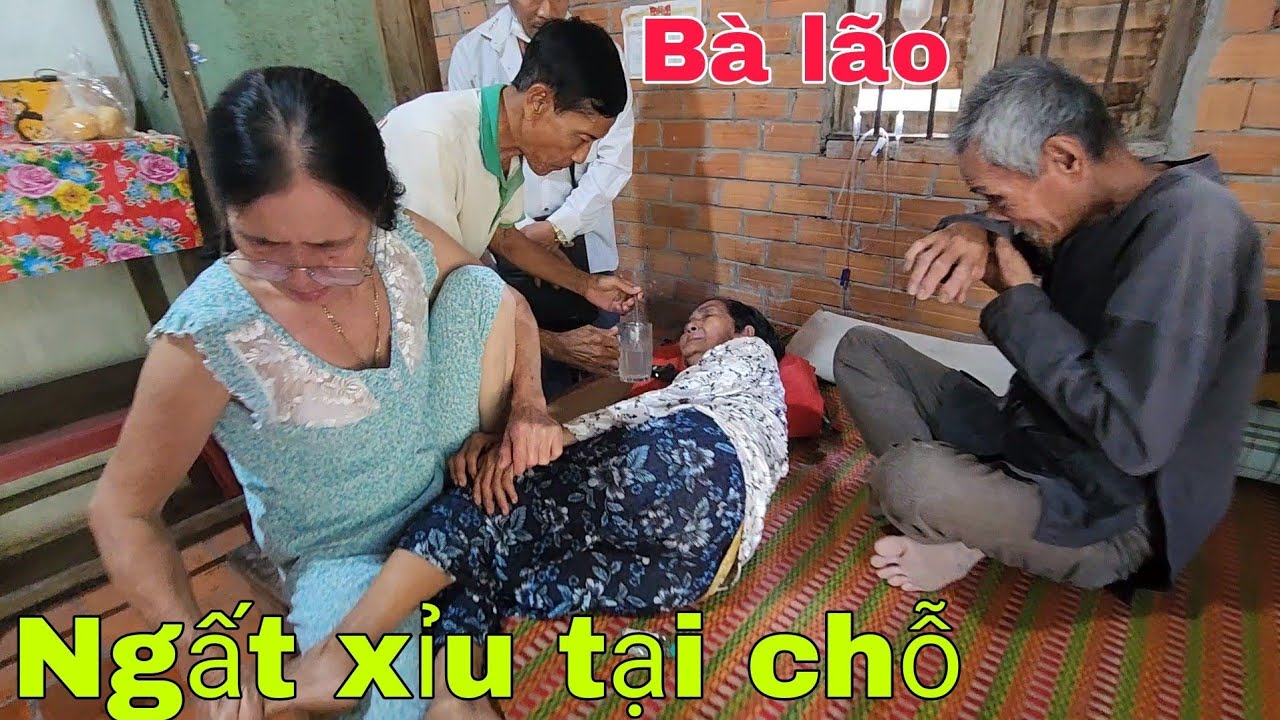 Kinh hoàng Bà lão ngất xỉu tại Chỗ Ông lão bật khóc khiến cả xóm ngậm ngùi