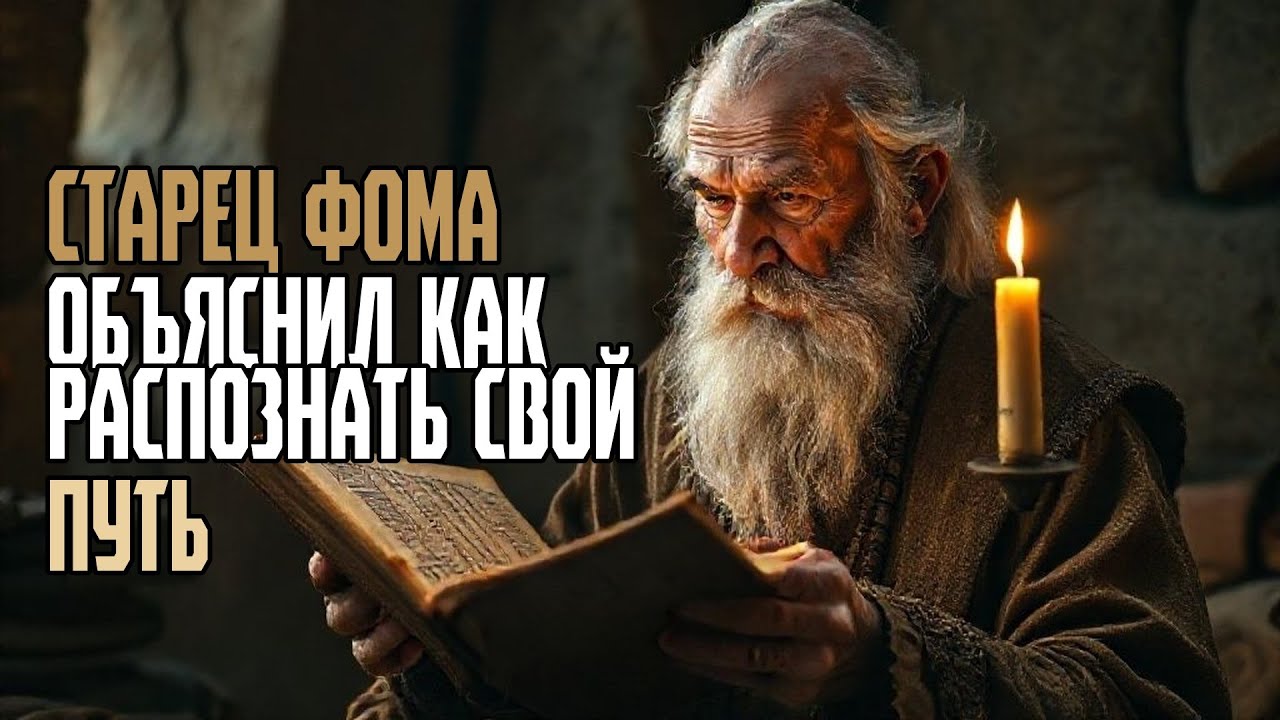 СТАРЕЦ ФОМА ОБЪЯСНИЛ КАК РАСПОЗНАТЬ СВОЙ ПУТЬ