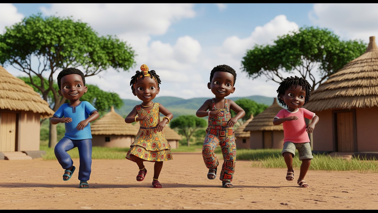 apprendre a danser  | B'ANGEL FRANÇAIS | Comptines avec bebe kameni | Bantu Angel Français.
