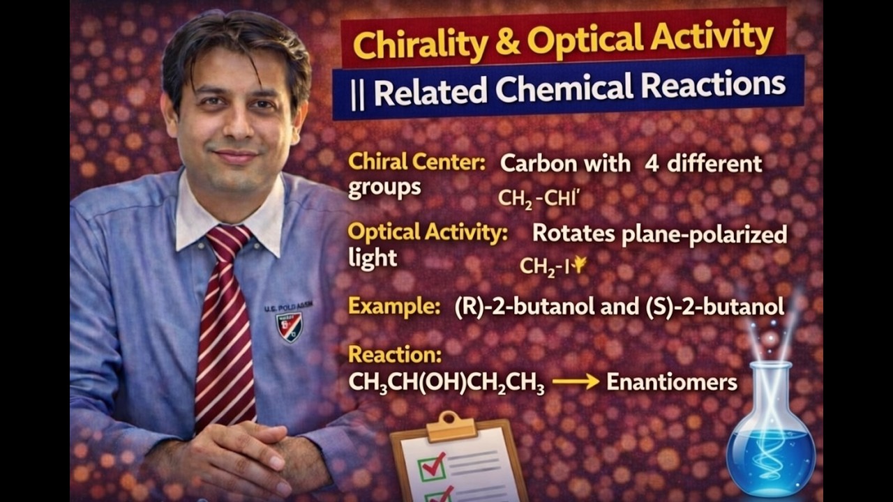 Chirality & Optical Activity