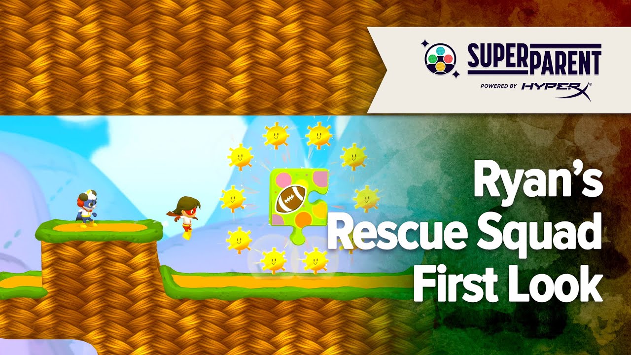 Ryan's Rescue Squad Switch Gameplay / No Commentary - SuperParent First Look
