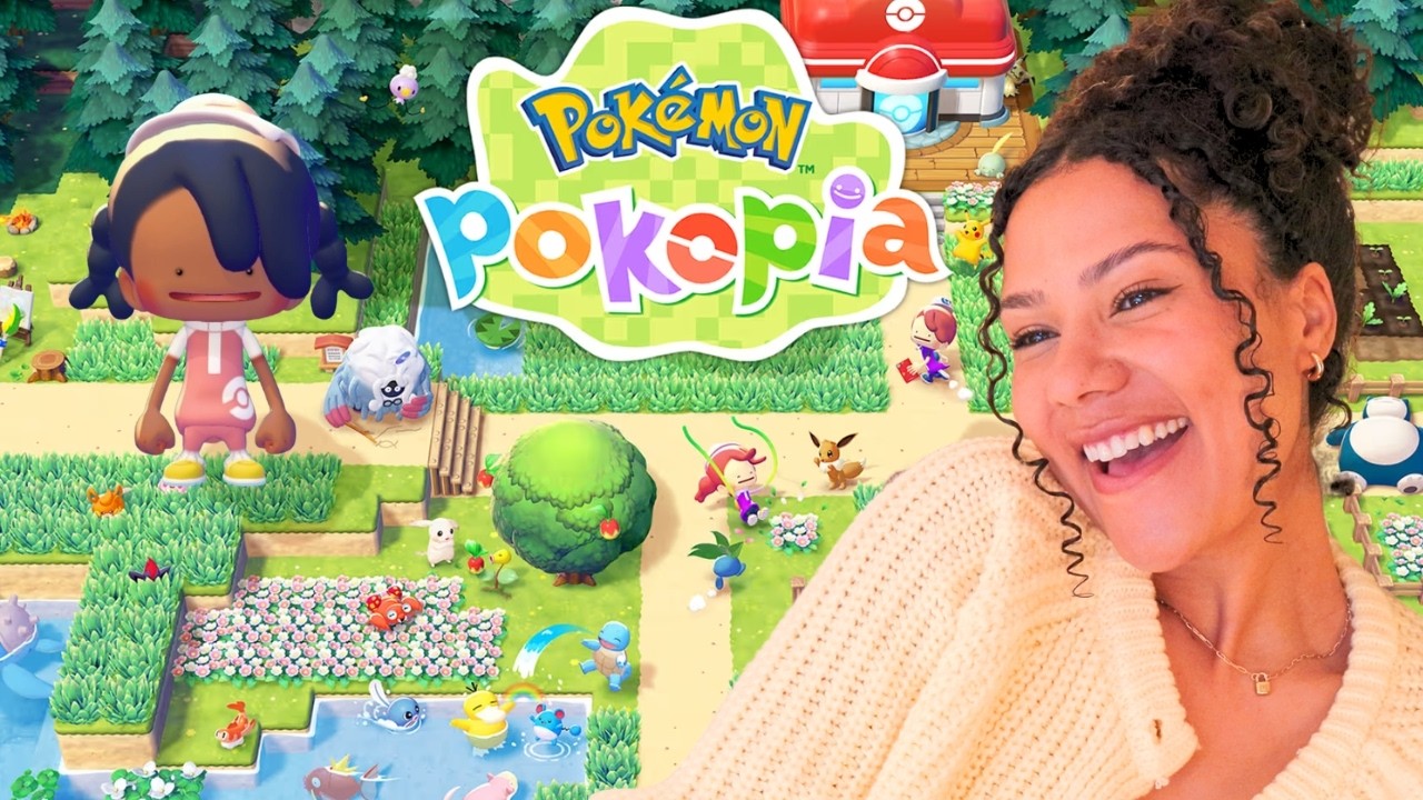 trying POKÉMON POKOPIA!!🌳 is it worth it?