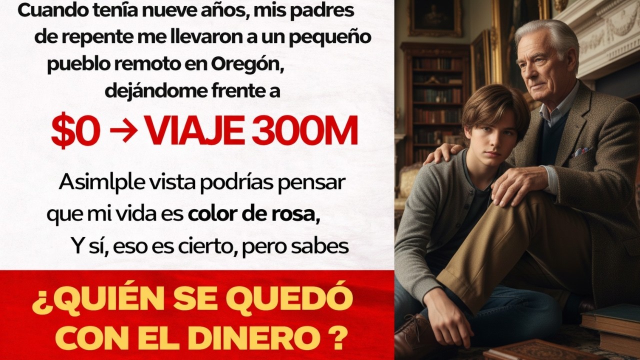 Mi abuelo me crió—mis padres solo querían su dinero: $300M
