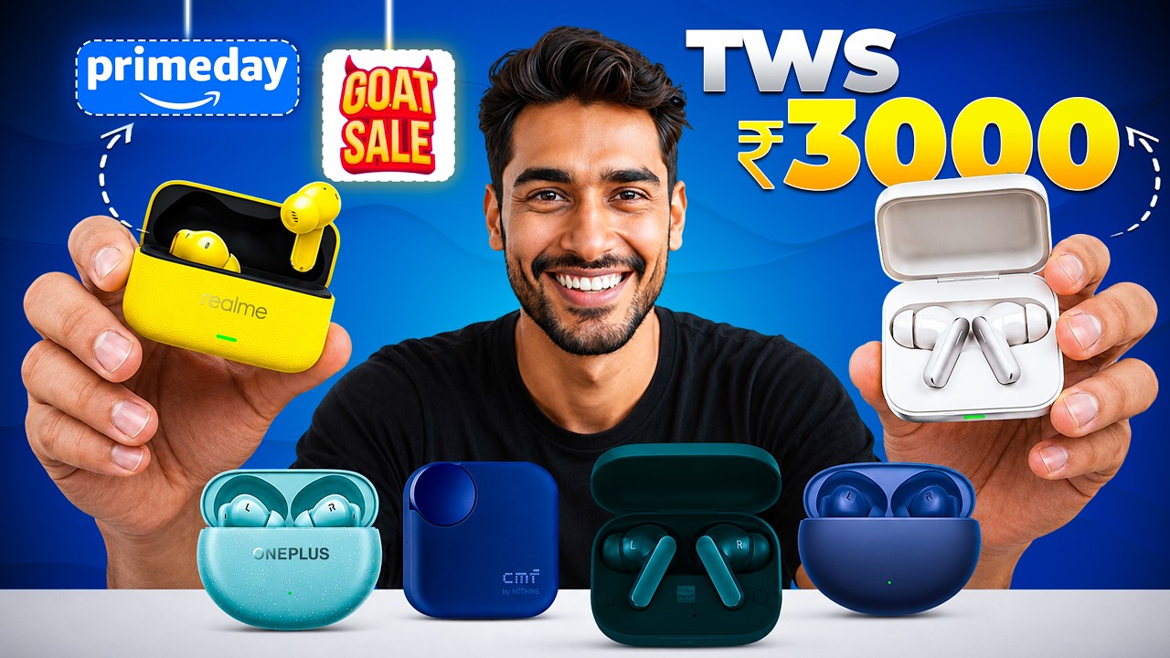 🔥 LATEST 🔥 3 Premium TWS Under 3000💥Best TWS Earbuds Under 3000💥Top 5 Best Earbuds Under 3000
