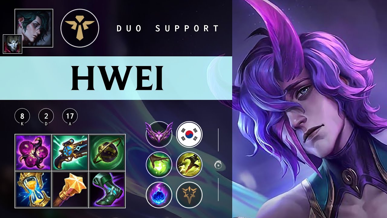 Hwei Support vs Neeko - KR Master Patch 25.24