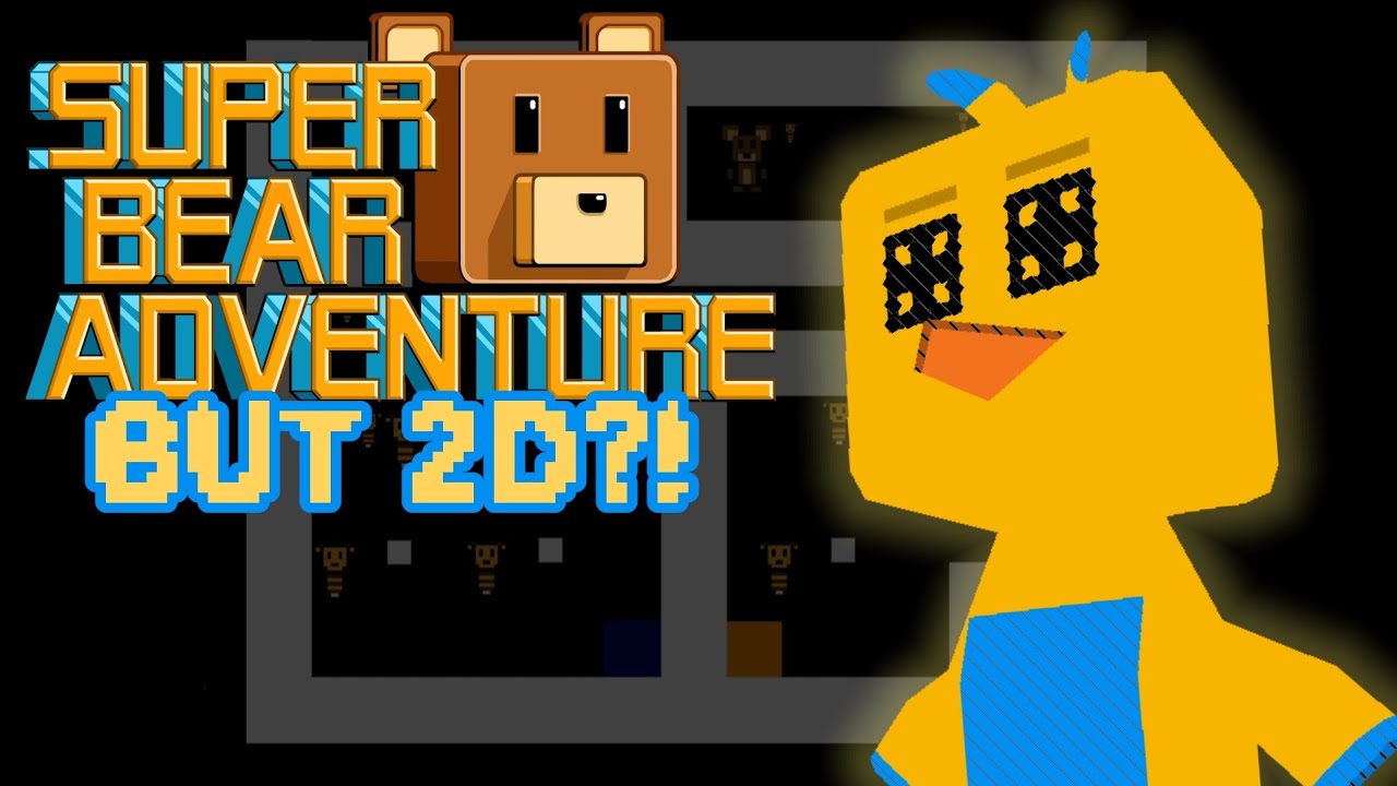 Super Bear Adventure, but 2D!? Pixel Bear Adventure