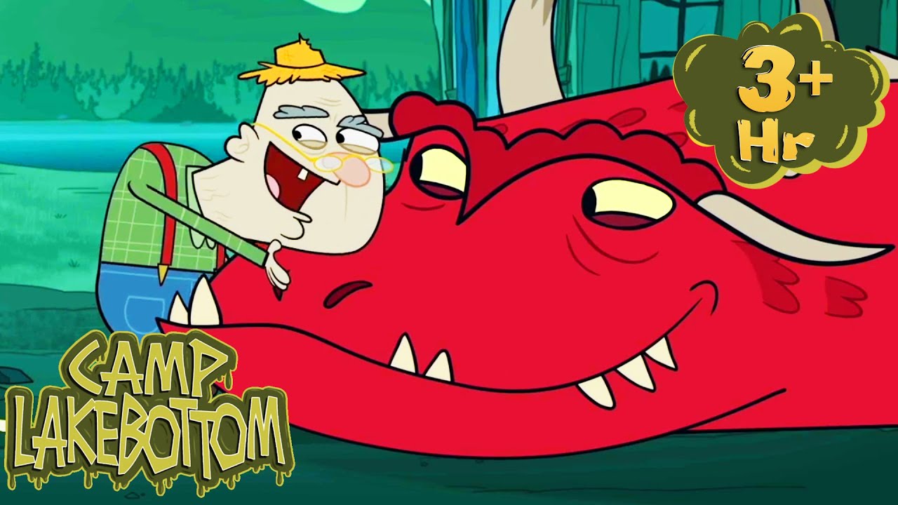 DON'T TRUST THE OLD MAN! 👴🏽☠ Spooky Cartoon for Kids | Full Episodes | Camp Lakebottom