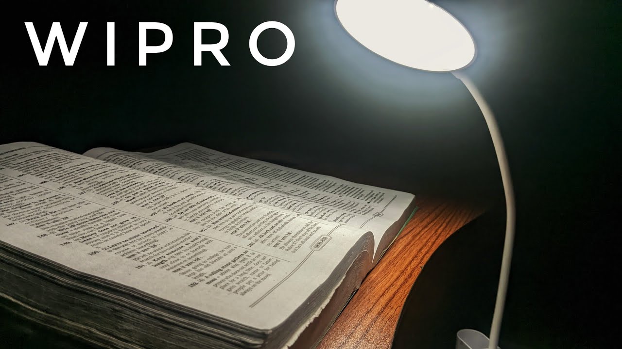 📦📓Best Study Lamp Under Rs.1000 || Wipro 5W Rechargable Table lamp Unboxing #aktsr #amazon #wipro💡