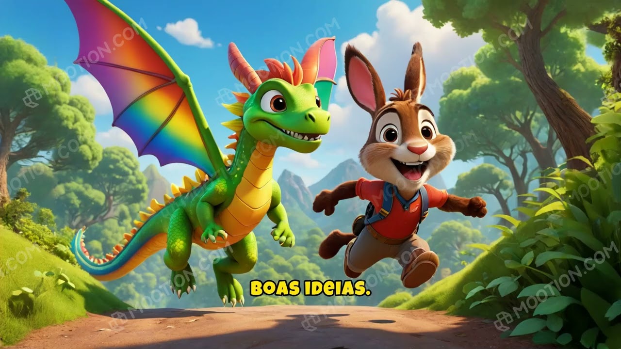 O Dragão Colorido e a Feiticeira