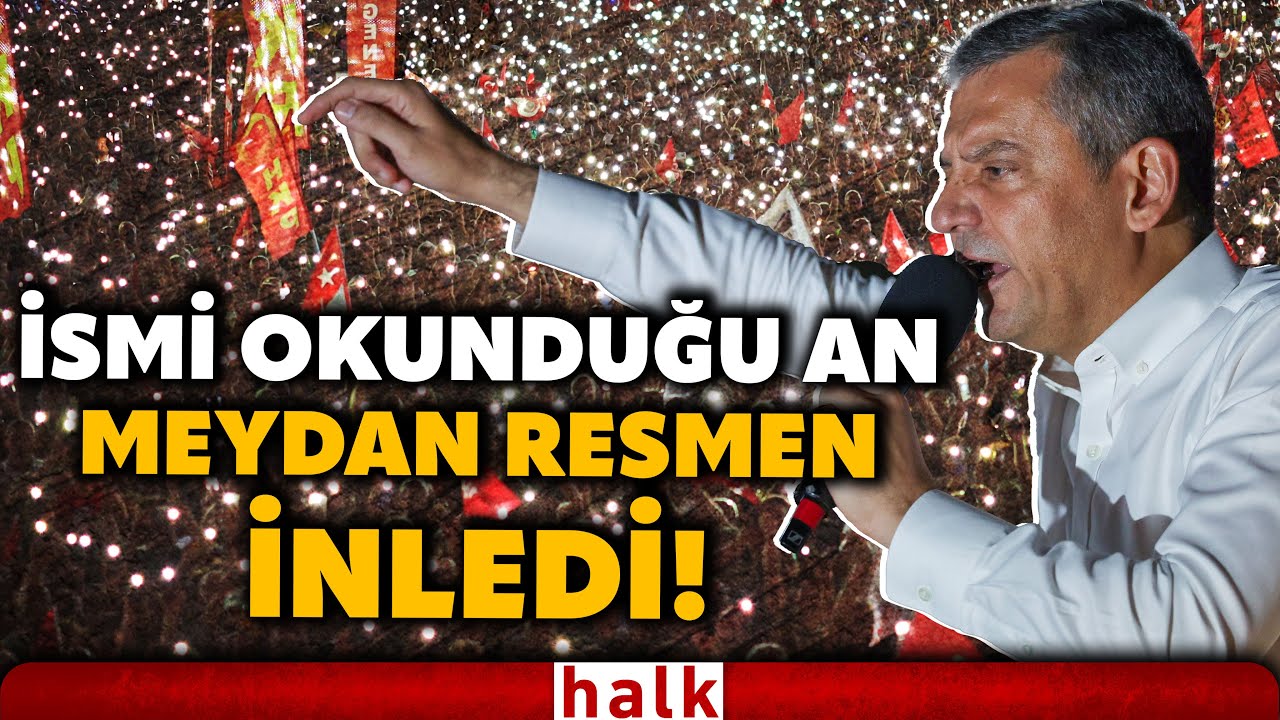 KADIKÖY'DE TARİHİ ANLAR! CHP lideri Özgür Özel davet edildi: MEYDAN RESMEN İNLEDİ!