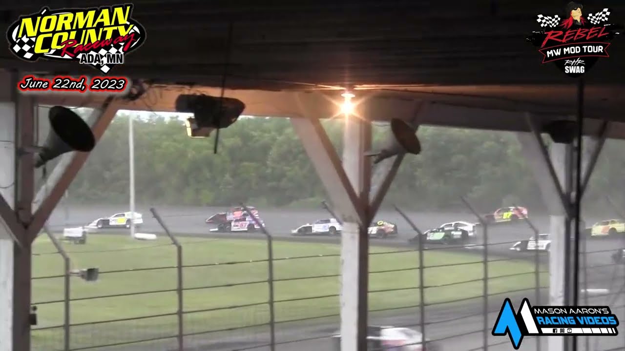 Norman County Raceway WISSOTA Midwest Modified A-Main (Rebel MW Mod Tour) (6/22/23)
